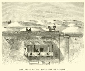 Appearance of the House-Tops of Arequipa by Edouard Riou